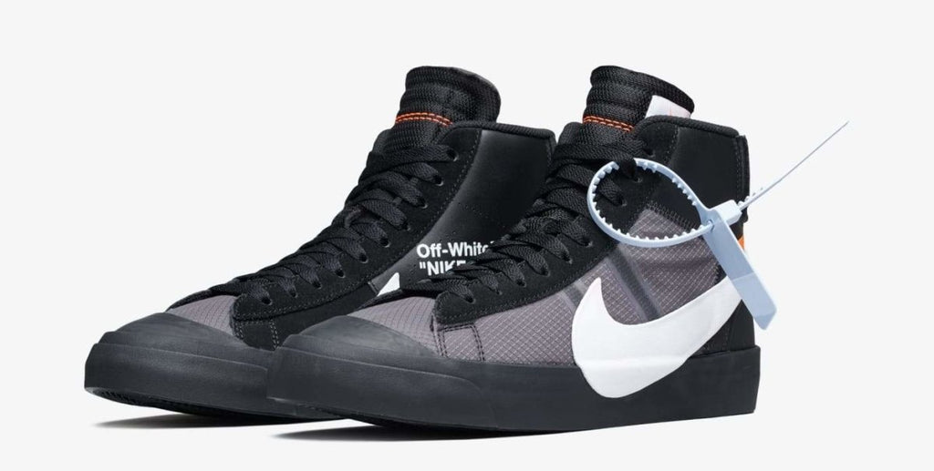 How to Lace Your Sneakers / Swap Your Shoe Laces : NIKE Off-white Blazer Mids
